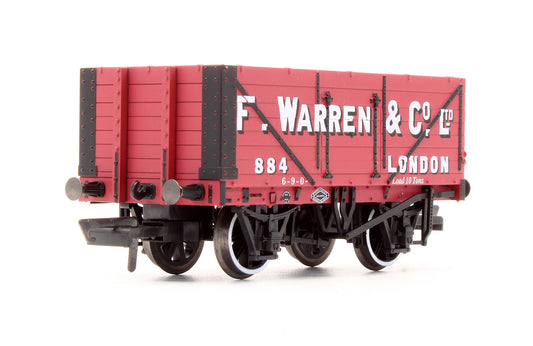 Pre-Owned OR76MW7007 'Warren & Co' 7 Plank Mineral Wagon No.884