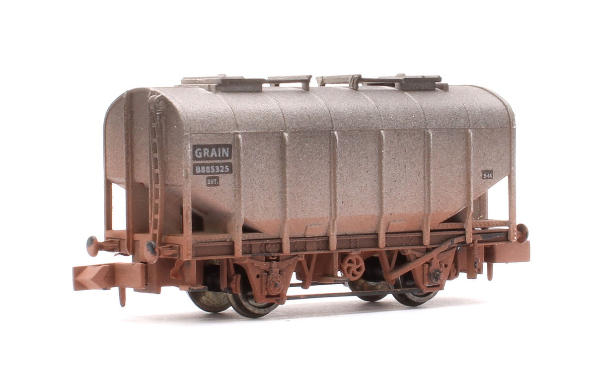 Pre-Owned Bulk Grain Hopper BR Grey No.8885325 - Weathered