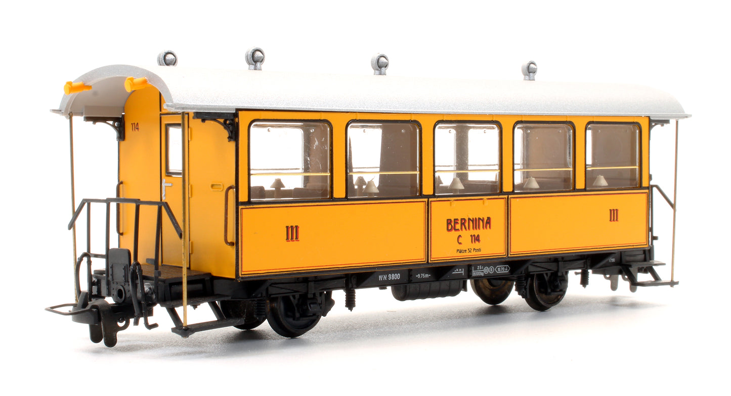 Pre-Owned RhB Historic Bernina 4 Wheel Coach 'C 114'