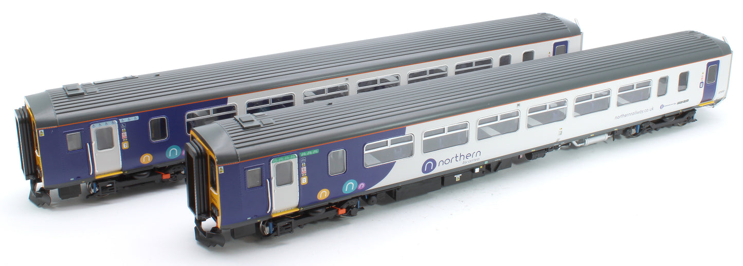 Class 156 Northern White Livery 2 Car DMU