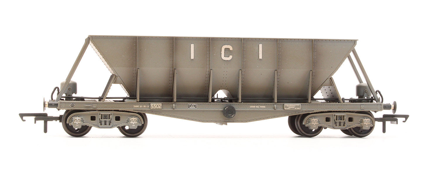 Pre-Owned ICI002BW ICI Hopper Wagon 3302 - Weathered - Exclusive Edition