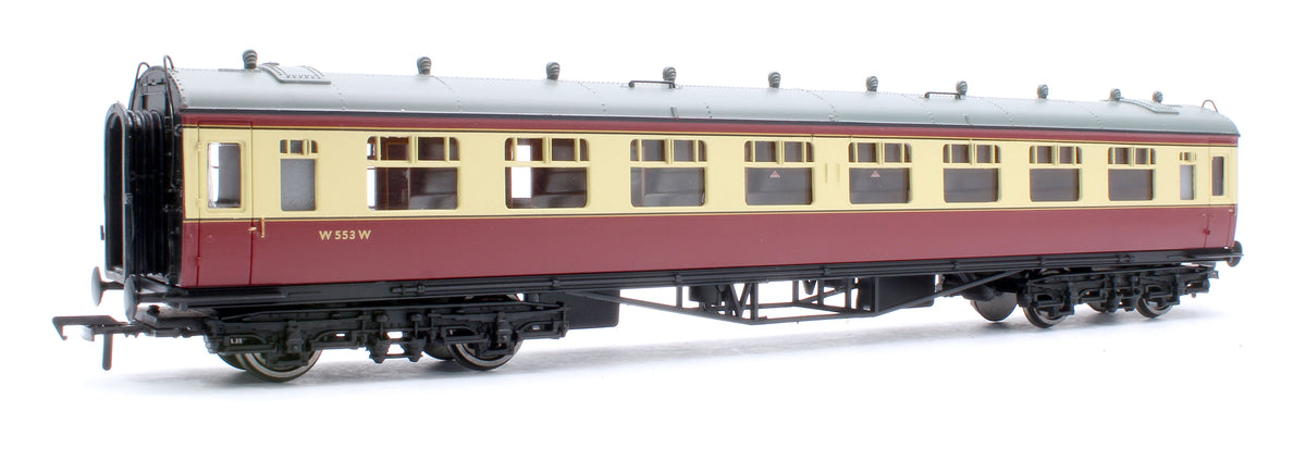 34-056A Pre-Owned Collett 2nd Corridor Coach BR Crimson & Cream 'W553W'