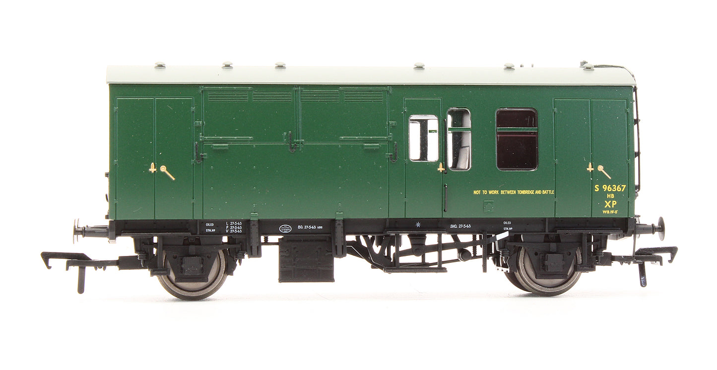 Pre-Owned 38-526 BR MK1 Horse Box Green (SR) 'S 96367'