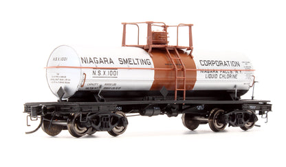 Pre-Owned 6176 6000 Gal Chlorine Tank Car Niagara Smelting Corp - Road #1001