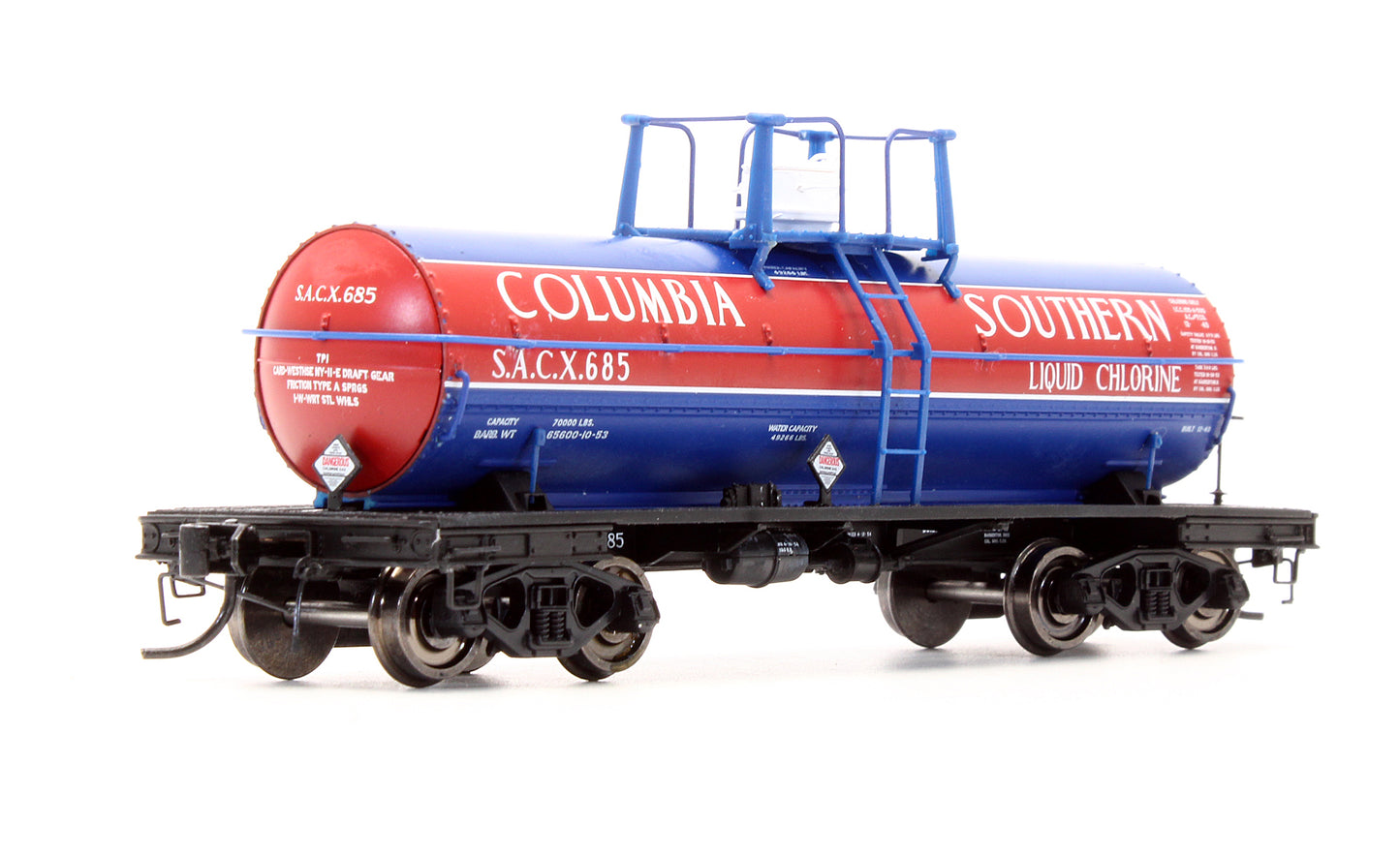 Pre-Owned 6178 6000 Gal Chlorine Tank Car Columbia Southern - Road #685