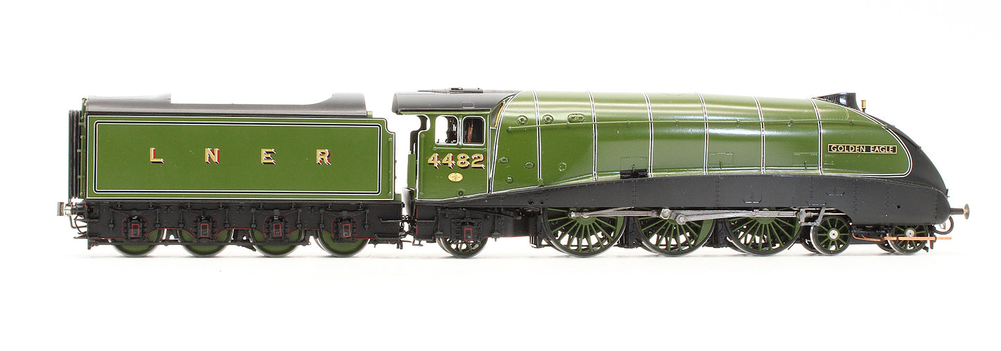 Pre-Owned LNER Green 4-6-2 A4 'Golden Eagle' 4482 Steam Locomotive - DCC Sound