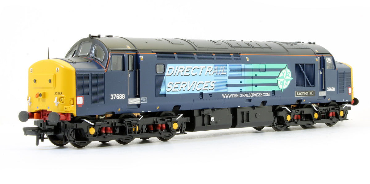 Pre-Owned Class 37/5 37688 'Kingmoor TMD' DRS Compass Diesel Locomotive - DCC Sound