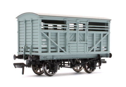 Pre-Owned 37-701 10T LMS Grey Cattle Wagon 'M14390'