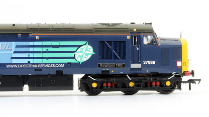 Pre-Owned Class 37/5 37688 'Kingmoor TMD' DRS Compass Diesel Locomotive - DCC Sound