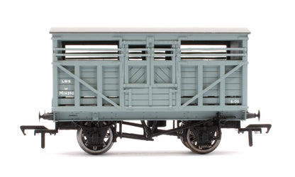 Pre-Owned 37-701 10T LMS Grey Cattle Wagon 'M14390'