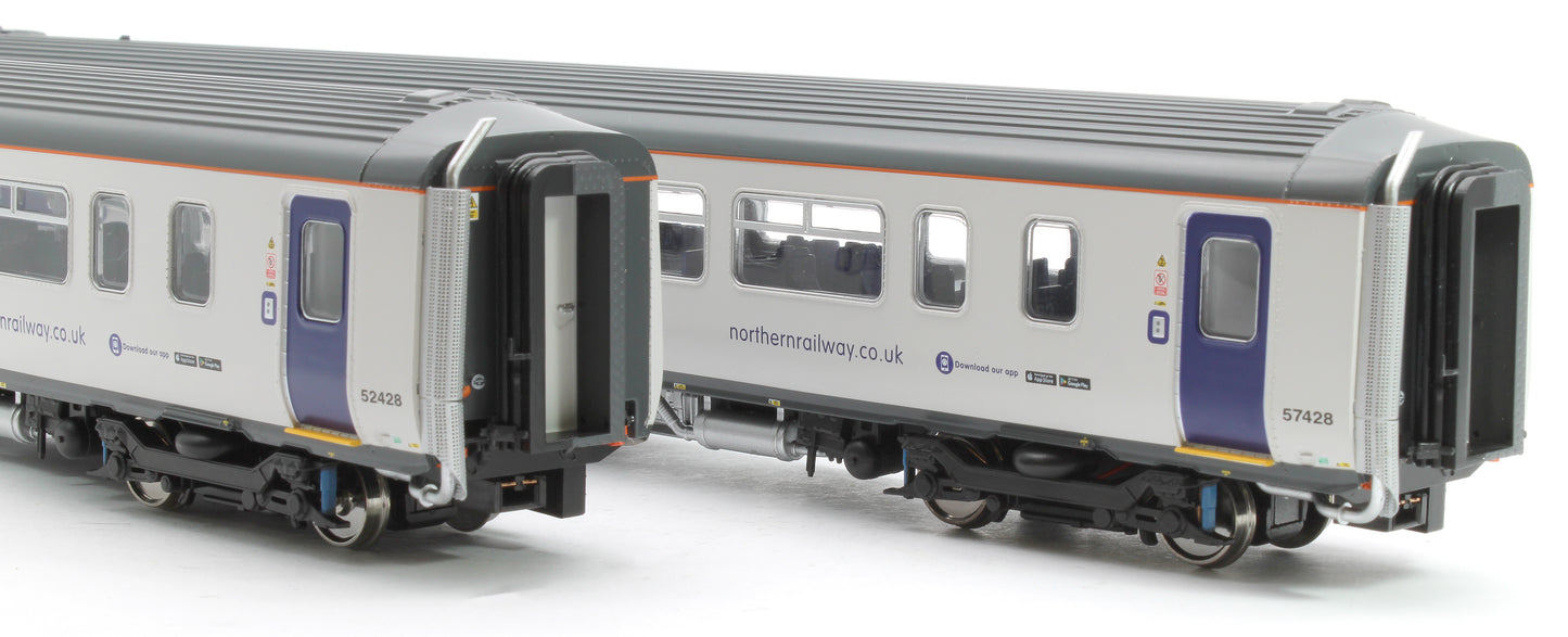 Class 156 Northern White Livery 2 Car DMU