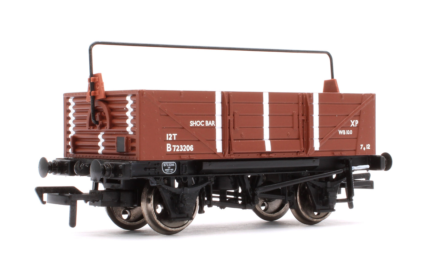 Pre-Owned 12T Shock Absorbing BR Bauxite Open Wagon 'B723206'