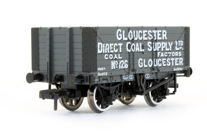 Pre-Owned 37-2022K 'Gloucester Direct Coal Supply Ltd' Grey 7 Plank Fixed End Wagon No.126 (Exclusive Edition)