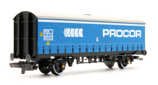 Pre-Owned R216 BR Procor Curtain Sided Van 'PR6915'