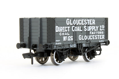 Pre-Owned 37-2022K 'Gloucester Direct Coal Supply Ltd' Grey 7 Plank Fixed End Wagon No.126 (Exclusive Edition)