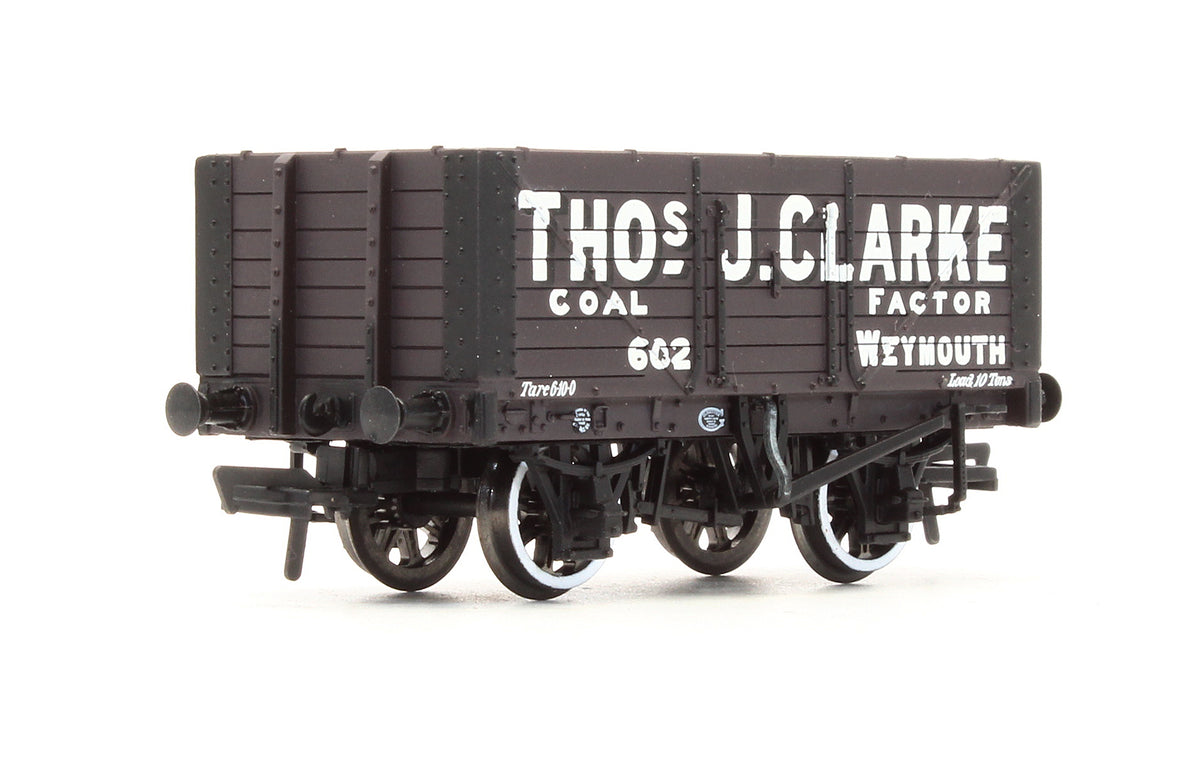 Pre-Owned 7 Plank Wagon (Fixed End) 'Thos. J. Clarke' No.602 - Limited Edition