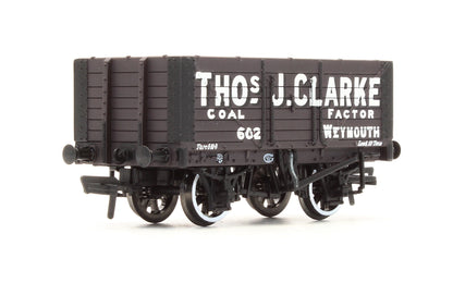 Pre-Owned 7 Plank Wagon (Fixed End) 'Thos. J. Clarke' No.602 - Limited Edition