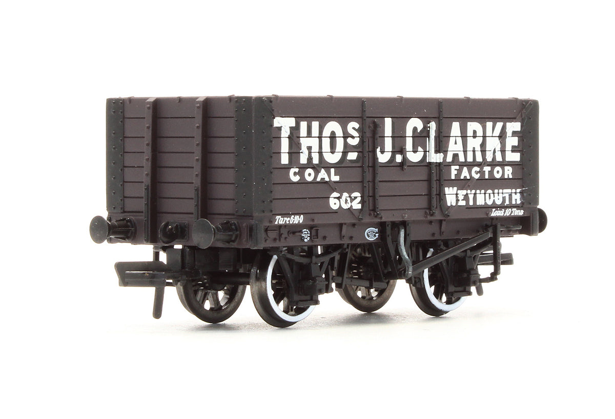 Pre-Owned 7 Plank Wagon (Fixed End) 'Thos. J. Clarke' No.602 - Limited Edition