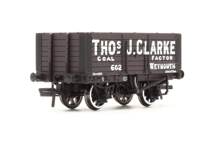 Pre-Owned 7 Plank Wagon (Fixed End) 'Thos. J. Clarke' No.602 - Limited Edition