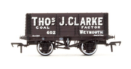 Pre-Owned 7 Plank Wagon (Fixed End) 'Thos. J. Clarke' No.602 - Limited Edition