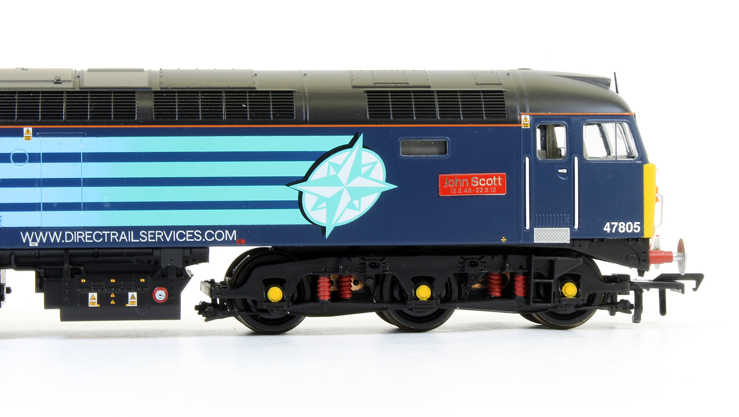 Pre-Owned 32-815RJ Class 47805 'John Scott' DRS Compass Diesel Locomotive (Regional Exclusive Model)