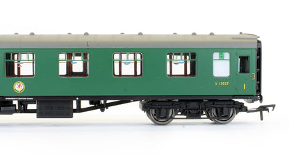 Pre-Owned BR Green MK1 Composite Coach 'S15027' (With Lights)