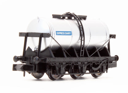 Pre-Owned 2F-031-017 6 Wheel Milk Tanker Express Dairy (Silver)