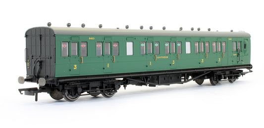 SR Ex-LSWR Non-Corridor Brake Composite Coach (Diag 418) '6403' Set 44