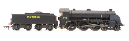 Pre-Owned SR 4-6-0 Class N15 'Camelot' No.742 Steam Locomotive - DCC Sound