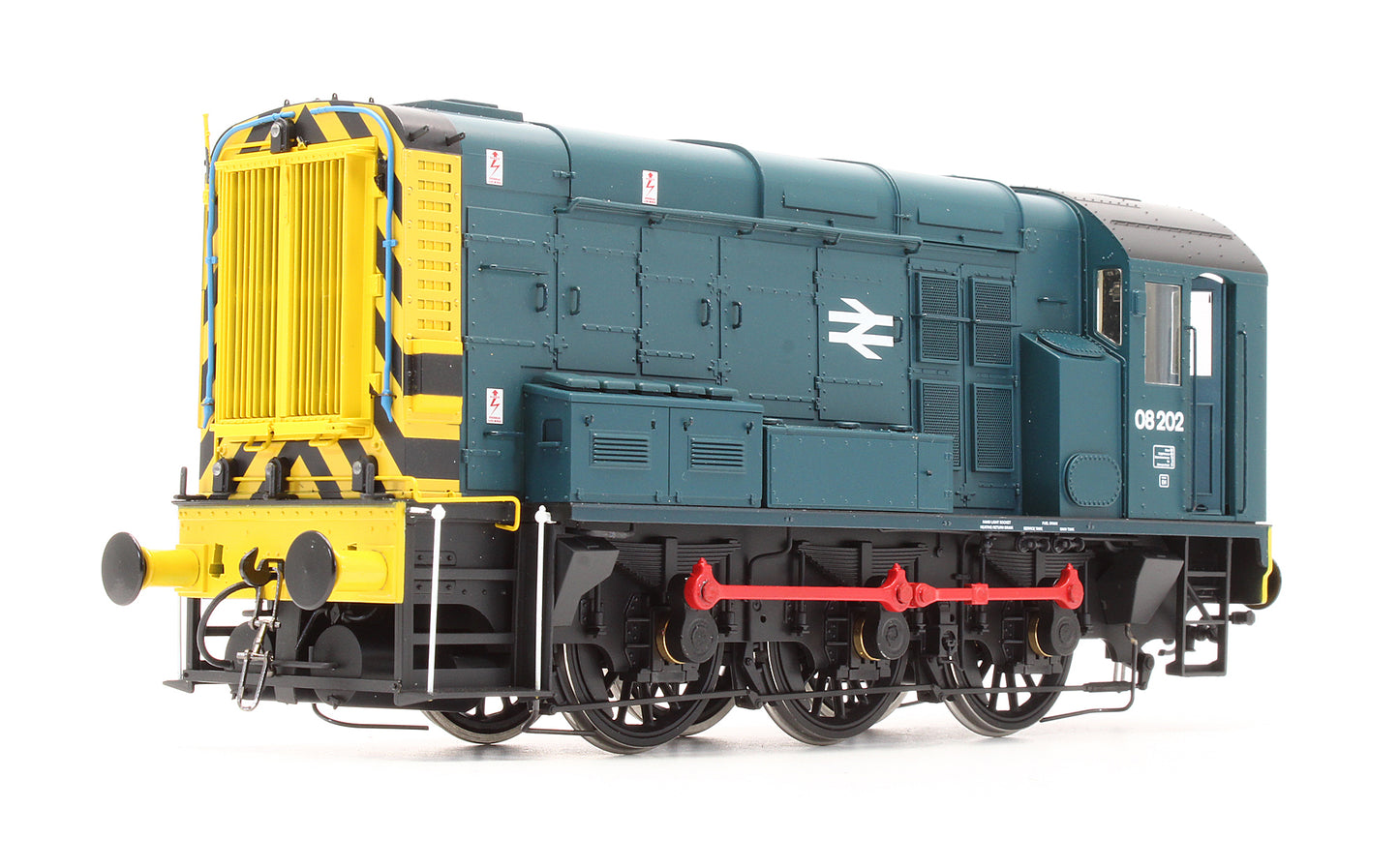 Pre-Owned 7D-008-006D Class 08 08202 BR Blue Diesel Shunter Locomotive - DCC Sound