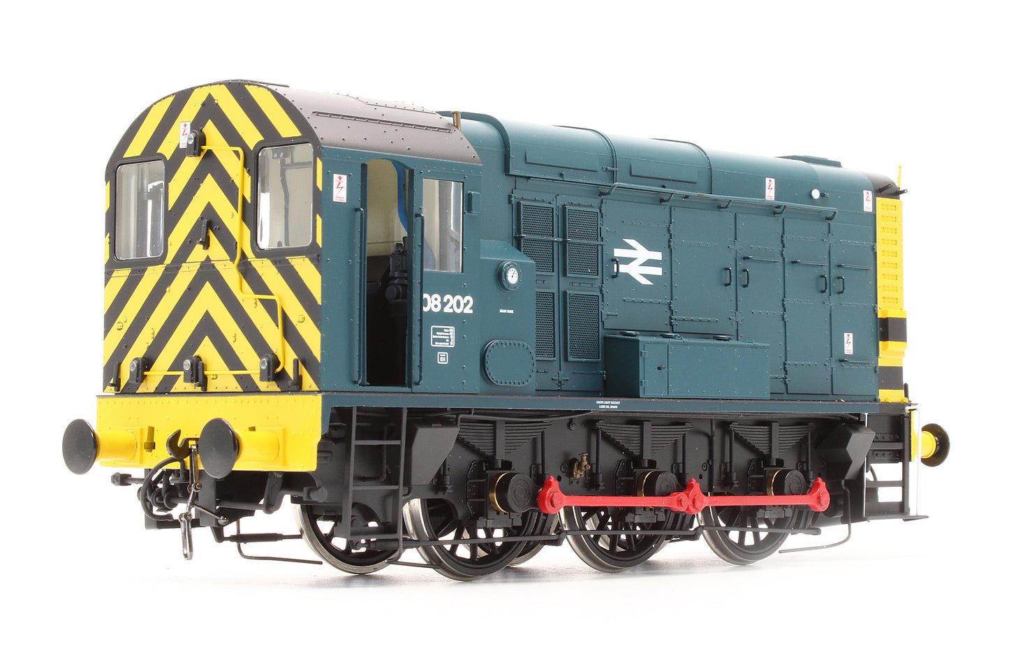 Pre-Owned 7D-008-006D Class 08 08202 BR Blue Diesel Shunter Locomotive - DCC Sound
