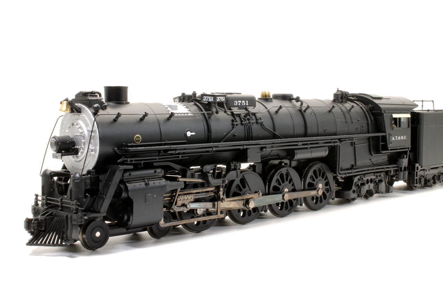Pre-Owned ATSF Northern 4-8-4 Santa Fe Steam Locomotive - Road #3751 - DCC Sound