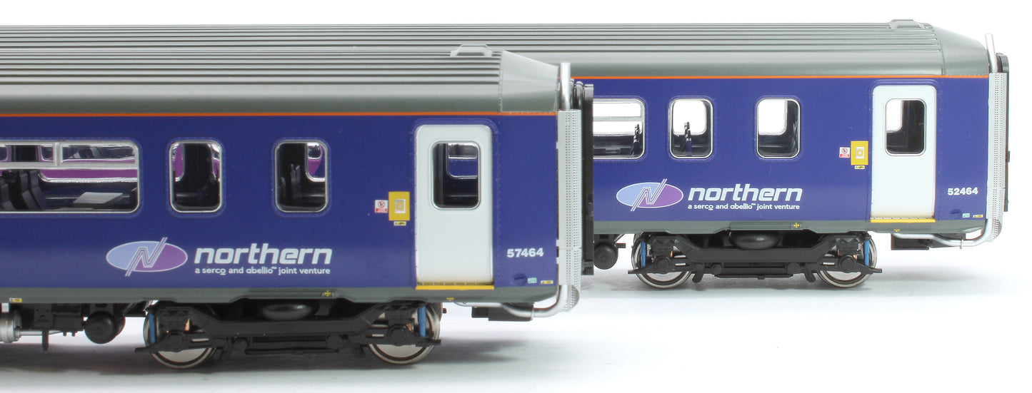 Class 156 Northern Midnight Blue Livery 2 Car DMU