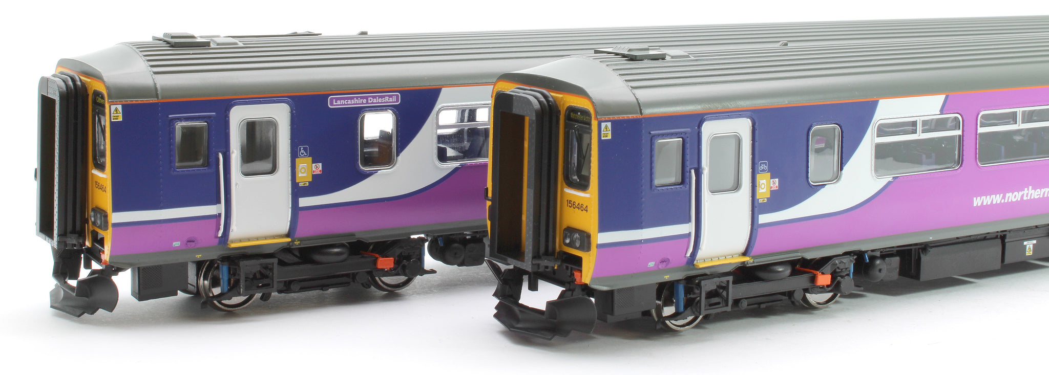 Realtrack RT156-421 Class 156 Northern Midnight Blue Livery 2 Car DMU ...