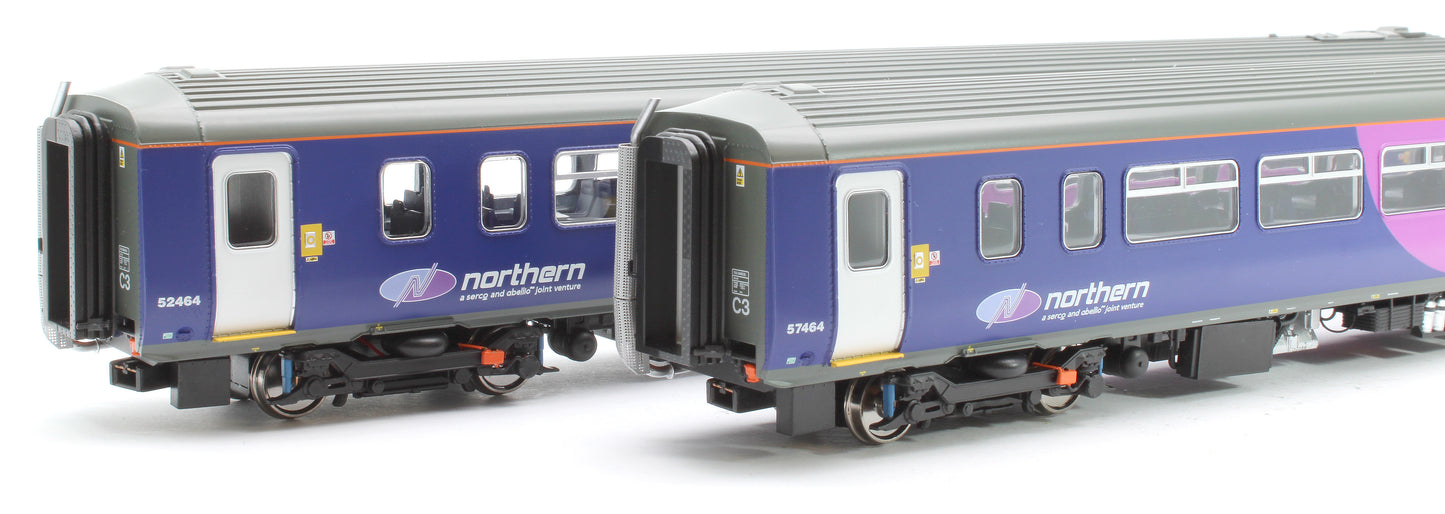 Class 156 Northern Midnight Blue Livery 2 Car DMU