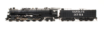 Pre-Owned ATSF Northern 4-8-4 Santa Fe Steam Locomotive - Road #3751 - DCC Sound