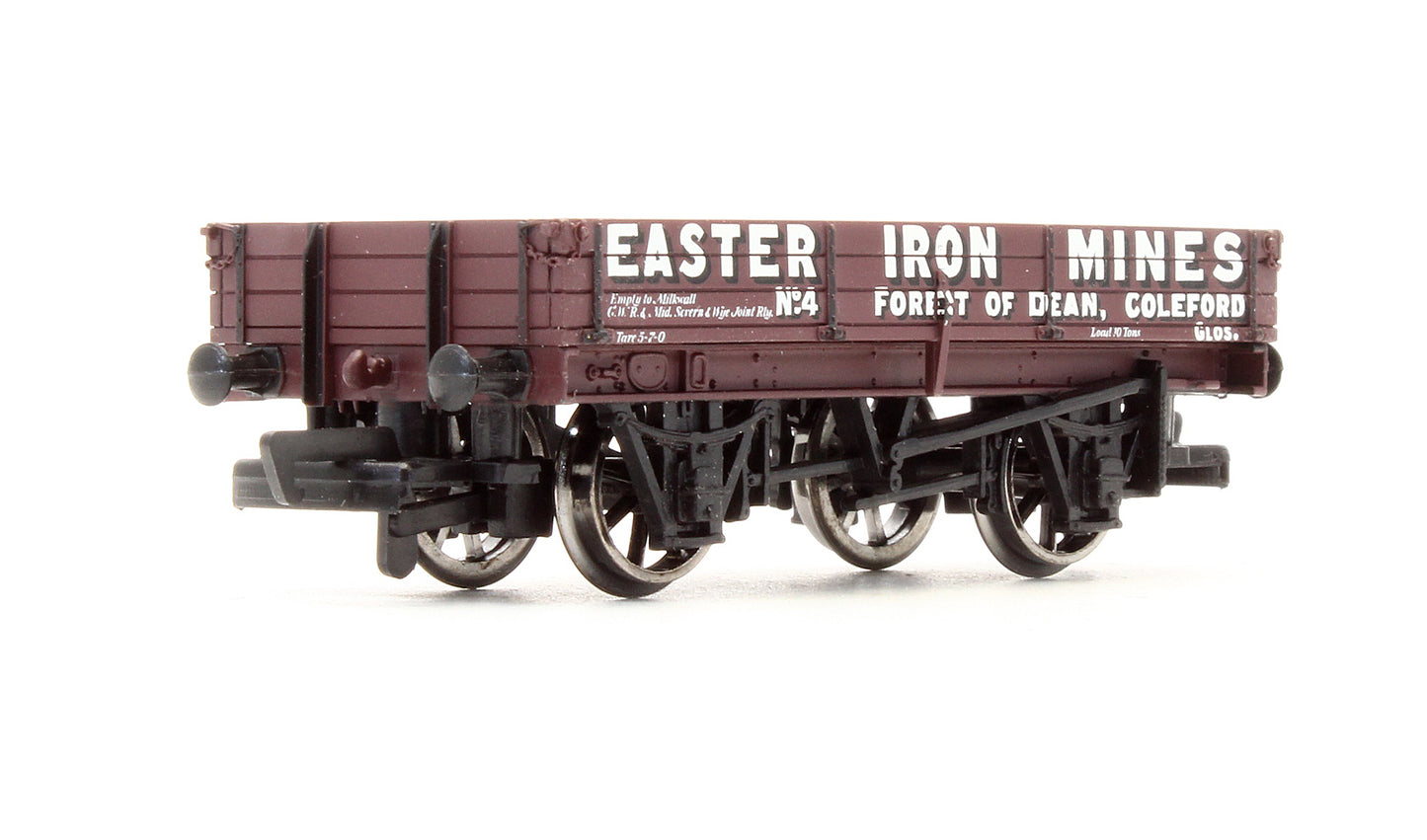 Pre-Owned 3 Plank wagon 'Easter Iron Mines' No.4