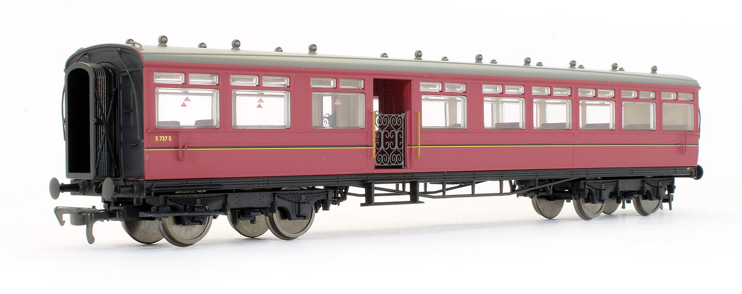 Pre-Owned LSWR Gate Stock BR Crimson Set 363