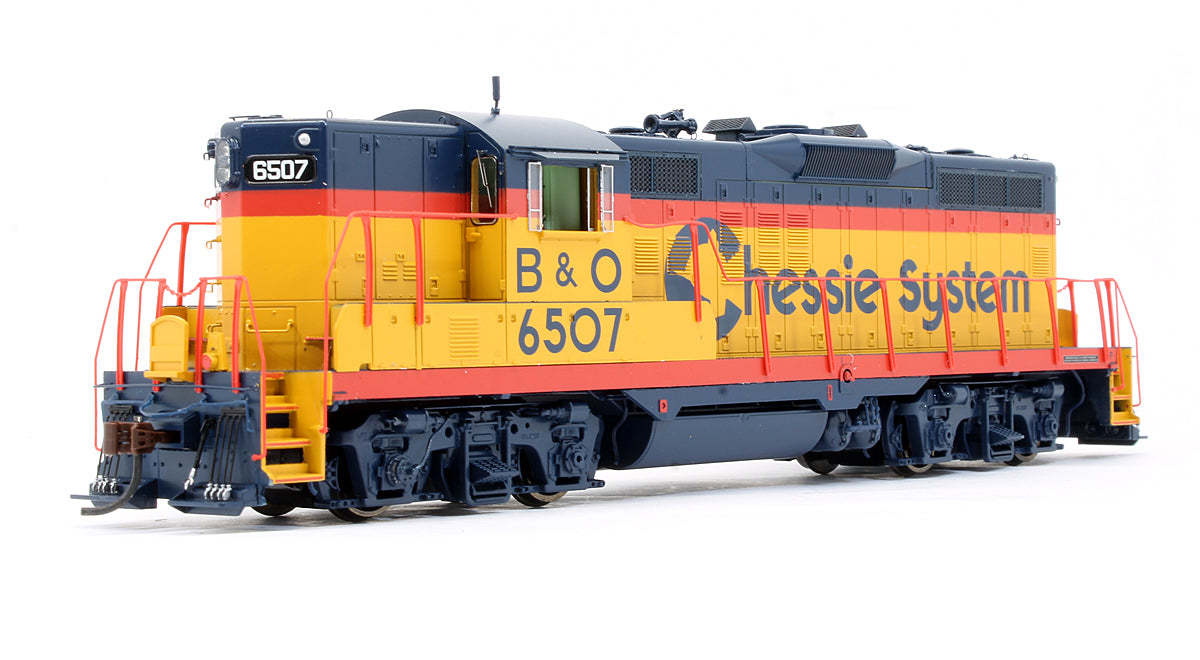 Pre-owned Genesis GP9 Phase II Diesel Locomotive Chessie System B&O - Road #6507 (DCC Sound Fitted)