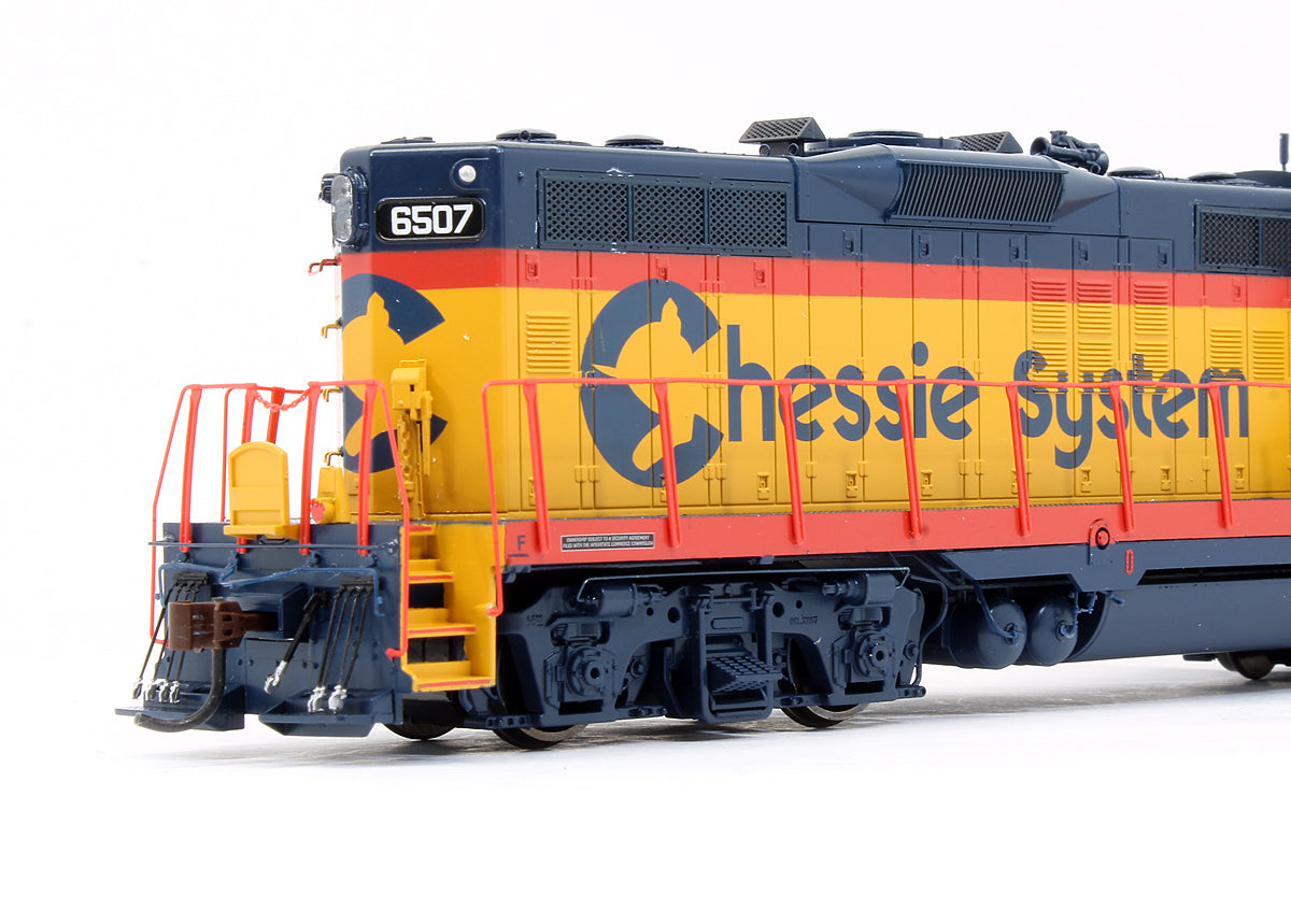 Pre-owned Genesis GP9 Phase II Diesel Locomotive Chessie System B&O - Road #6507 (DCC Sound Fitted)