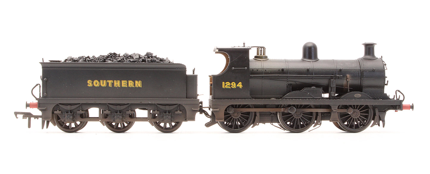Pre-Owned 31-461A C Class 1294 Southern Black Steam Locomotive - DCC Fitted - Weathered