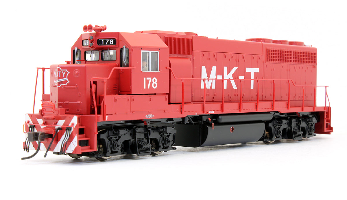 Pre-Owned GP-40 Low Nose Diesel Locomotive M-K-T - Road #178 - Decoder Equipped