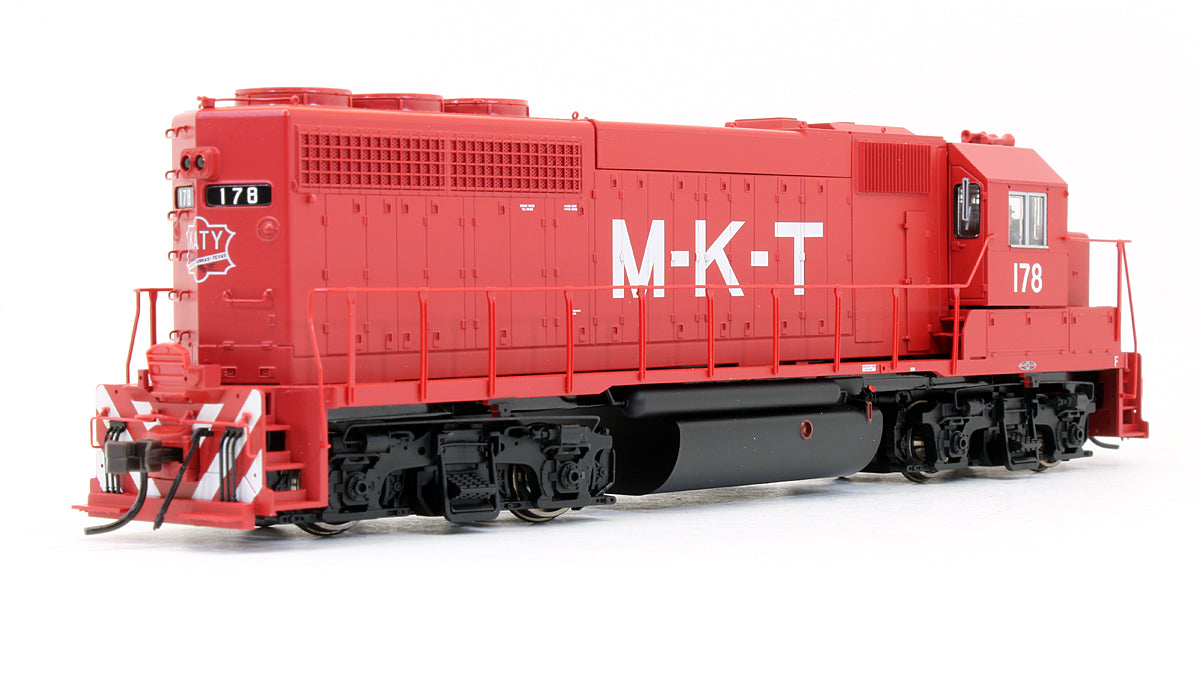 Pre-Owned GP-40 Low Nose Diesel Locomotive M-K-T - Road #178 - Decoder Equipped