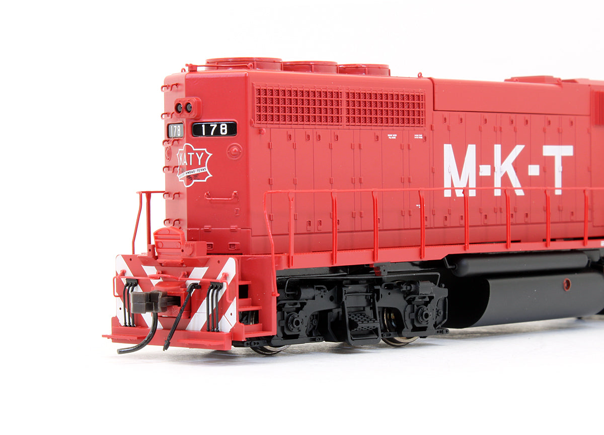 Pre-Owned GP-40 Low Nose Diesel Locomotive M-K-T - Road #178 - Decoder Equipped