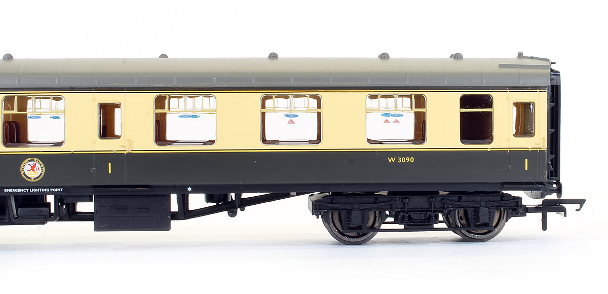 Pre-Owned BR Chocolate & Cream MK1 Corridor 1st Open Class Coach 'W3090'