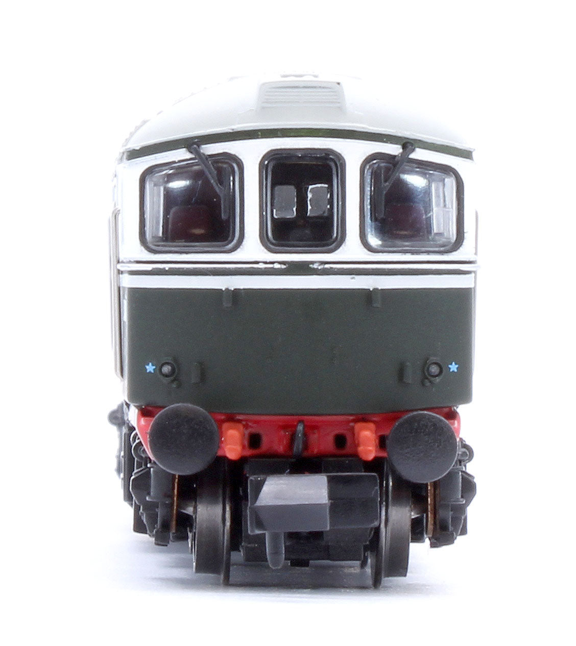 2D-001-009D Class 33/0 D6509 BR Green No Yellow Warning Panel Diesel Locomotive - DCC Fitted