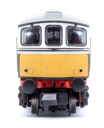 2D-001-010D Class 33/0 D6523 BR Green Small Yellow Panels Diesel Locomotive - DCC Fitted