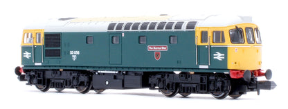 2D-001-011 Class 33/0 33056 BR Blue Full Yellow Ends The Burma Star Diesel Locomotive