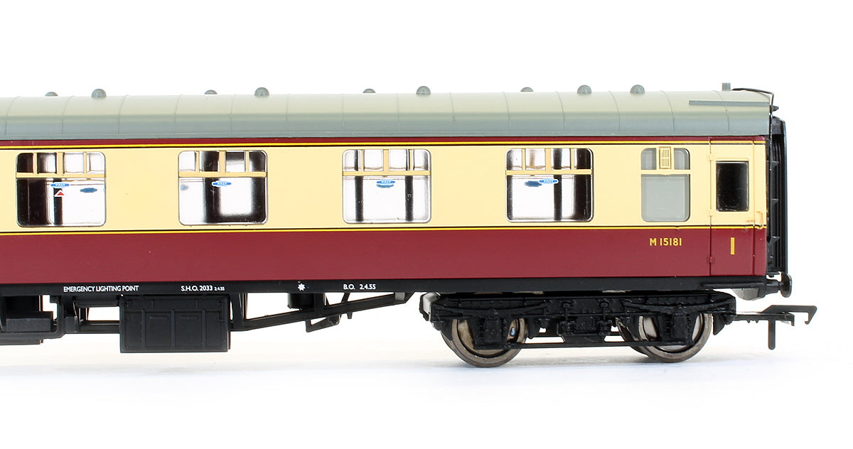 Pre-Owned BR MK1 Composite Corridor CK Coach Crimson & Cream 'M15181'