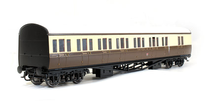 Pre-Owned Suburban B 2 Coach Set GWR Leamington Stafford Worcs #2 Chocolate & Cream